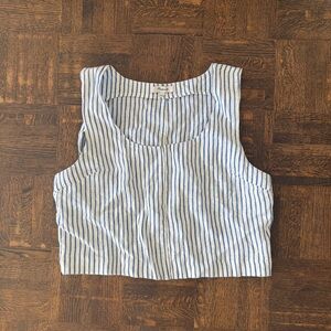 Madewell - Striped Linen Top